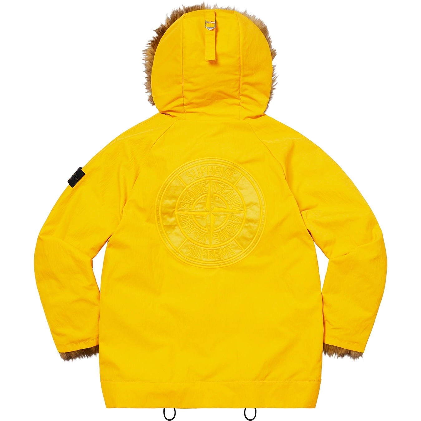 Supreme®/Stone Island® Formula Steel Reversible Faux Fur Parka view 5